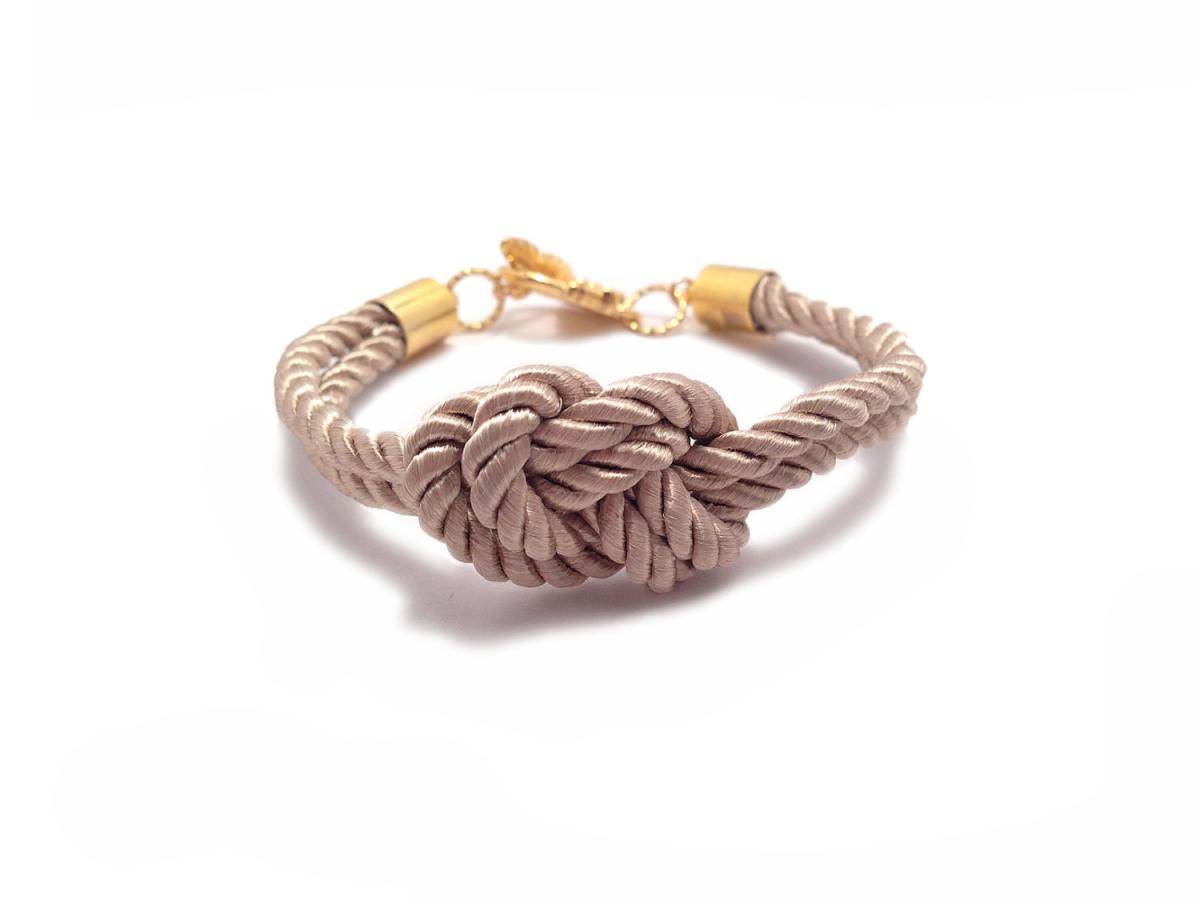 Infinity Knot Bracelet- Nautical Bracelet - Rope Bracelet